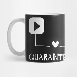 QuaranTeach Teacher Gift, Distance Learning Gift, Online Instructor Saying, Teacher Gift Design, School Quote Mug